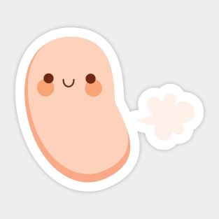 Baked beans farting Sticker